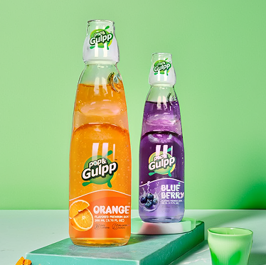 Gulpp Orange and Blueberry Flavors